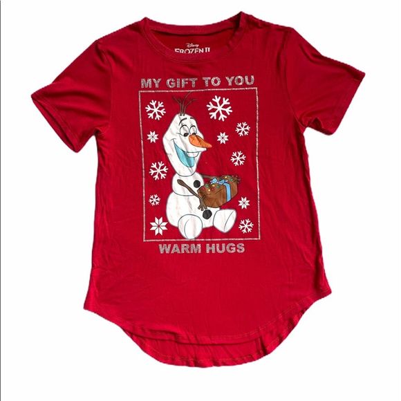 ⤵️🆕Disney Frozen Olaf warm hugs tee - Picture 5 of 5